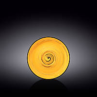 Блюдце Wilmax Spiral Yellow WL-669436/B 15 см d