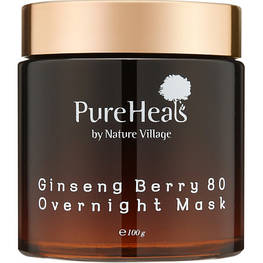 Маска для обличчя PureHeal's Ginseng Berry 80 Overnight Mask 100 г (8809485337371)