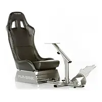 Игровое кресло Playseat Evolution Black с креплением руля