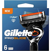 Кассеты для бритья Gillette Fusion Proglide 6шт. Оригинал (жилет фьюжн проглайд) лезвия джилет проглайд