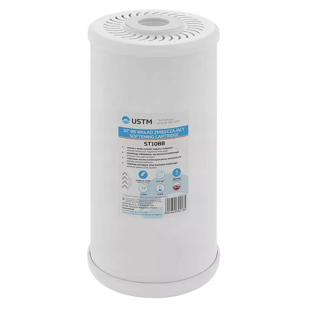 Картридж для пом'якшення води USTM 4,5 "х10" (ST10BB), фото 1