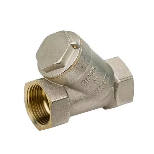 Фільтр грубого очищення WEZER DN15 1/2" нікель, фото 1