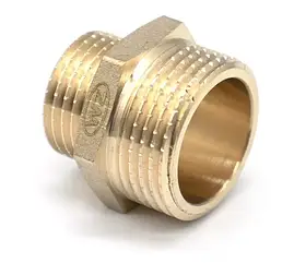 Ніпель перехідний  1/2" х 3/4"  WEZER {320}