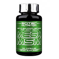 Хондропротектор для спорту Scitec Nutrition Mega MSM 100 Caps GR, код: 7670014