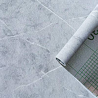 Шпалери на самоклейці сірий мармур 2800*500*2мм (D) SW-00001414