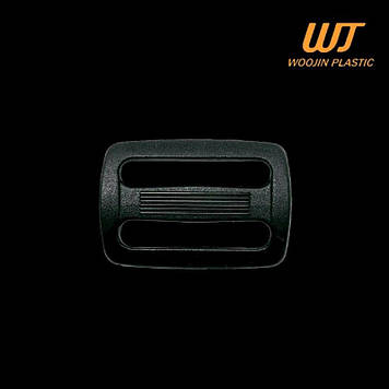 Рамка 25 мм Sliplock WJ Woojin Plastic ацеталь, колір Чорний