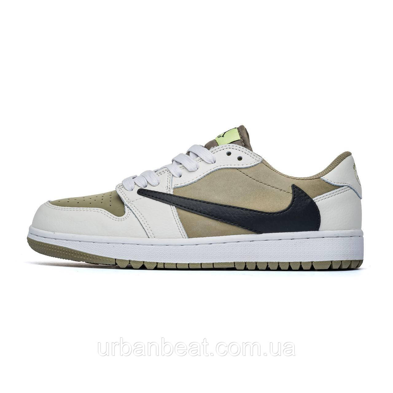 Баскетбольні кросівки Jordan 1 Retro Low Travis Scott Golf