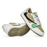 Баскетбольні кросівки Jordan 1 Retro Low Travis Scott Golf, фото 2