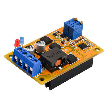 Контролер сонячної панелі MPPT 7-30В 100Вт, регулятор заряду свинцевих, Li-Ion, LiFePo4 батарей 4.2-28В, фото 1