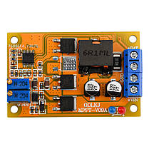 Контролер сонячної панелі MPPT 7-30В 100Вт, регулятор заряду свинцевих, Li-Ion, LiFePo4 батарей 4.2-28В, фото 3