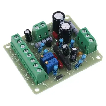 Підсилювач потужності для TA7318P, VU вимірювач рівня звуку, DC12В, фото 1