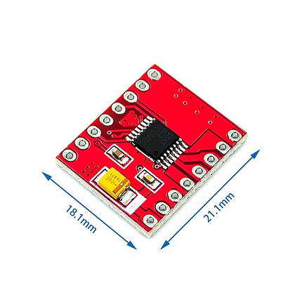 Двоканальний драйвер двигунів на DRV8833, заміна TB6612, фото 2
