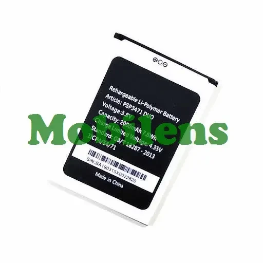 Prestigio 3471, MultiPhone PSP3471 DUO, Wize Q3 Акумулятор