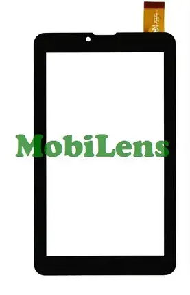 Prestigio HS1275, FM707101KE, FM707101KD, PMT3047,3057,3037,3038 Тачскрин (сенсор) чорний, фото 1