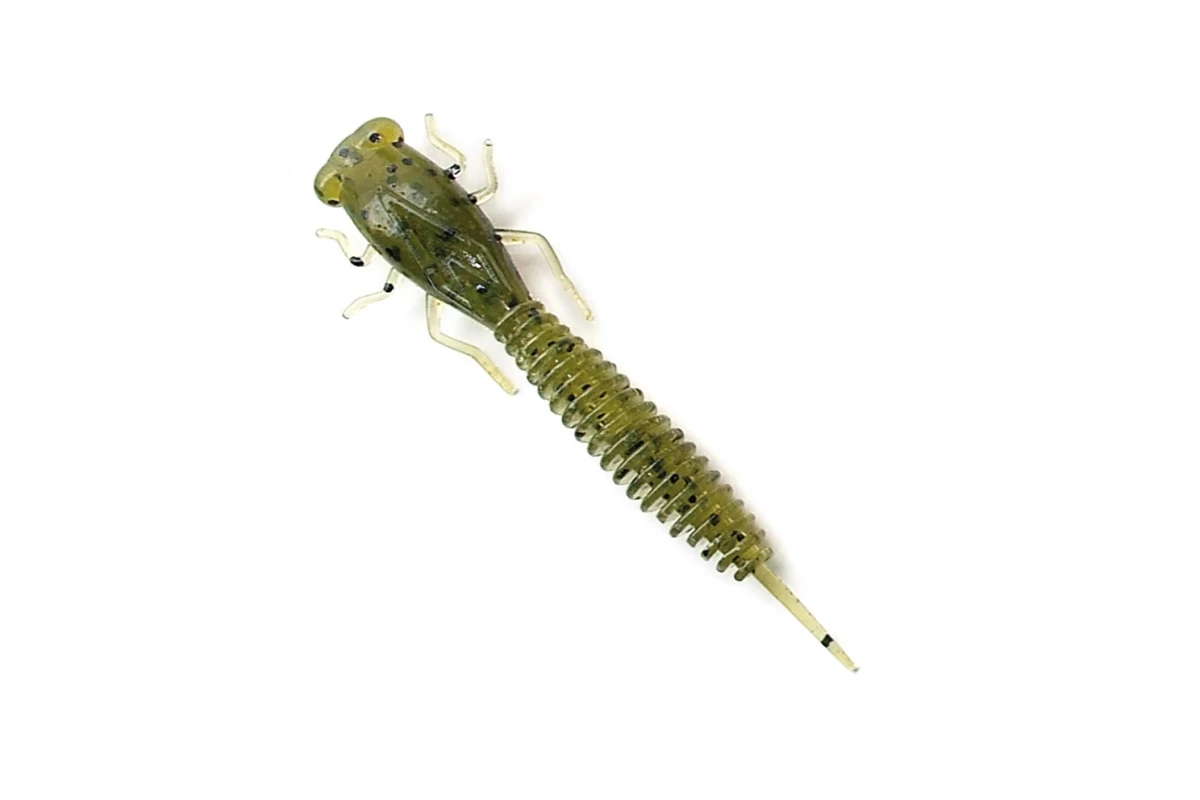 Силіконова приманка X-Larva 2 дюйми колір 001 на хижака, фото 1