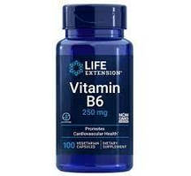 Vitamin B6 250 mg Life Extension, 100 капсул