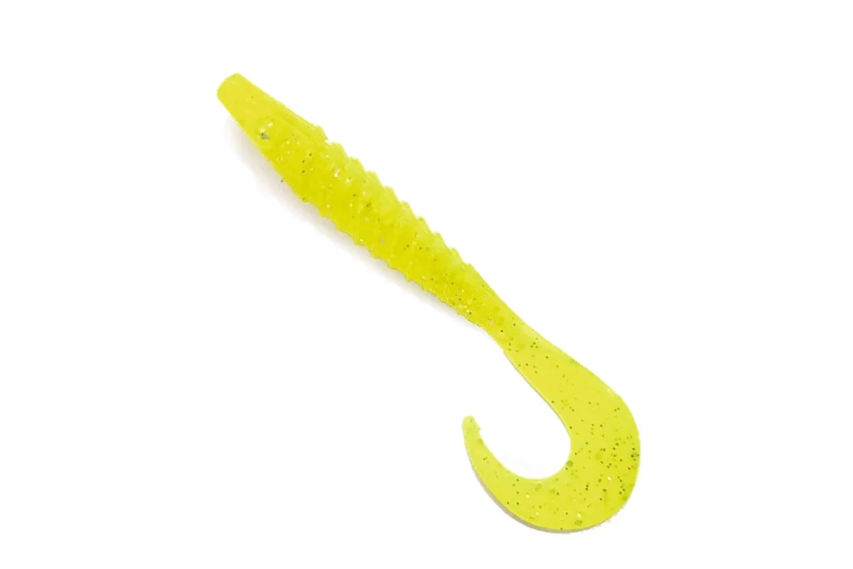 Силіконова приманка Bulava Twister 2.9 дюйми колір 024 на щуку, судака, сома, фото 1