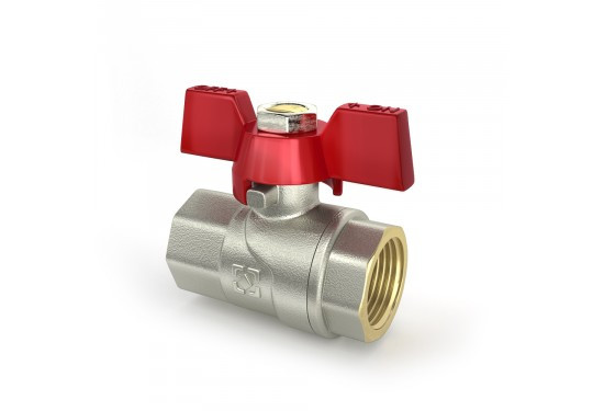 Кран Кульовий 1" Raftec RED ВВ Метелик