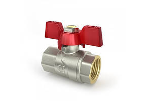 Кран Кульовий 3/4" Raftec RED ВВ Метелик, фото 1