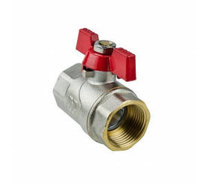 Кран Кульовий 3/4" Raftec RED ВВ Метелик, фото 3