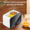 Підігрівник для пляшок стерилізатор Swan Baby SmartWarmer W3 термос та портативний нагрівач білий, фото 7