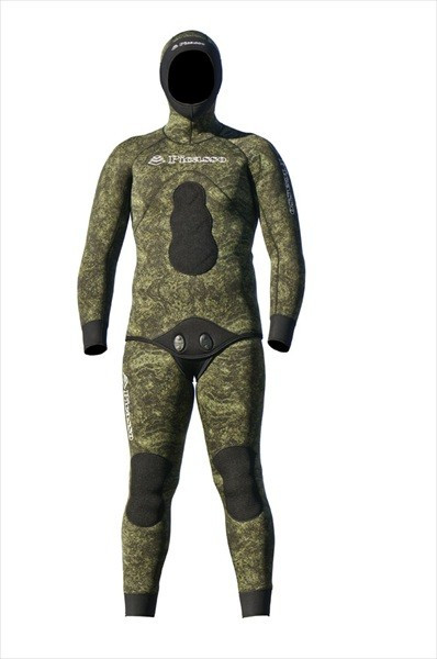 Гідрокостюми підводного полювання Picasso Green Camo 5 мм, фото 1