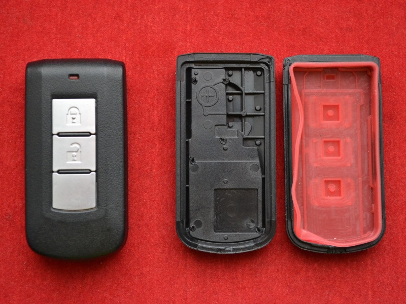 Корпус smart ключа Mitsubishi 2 кнопки