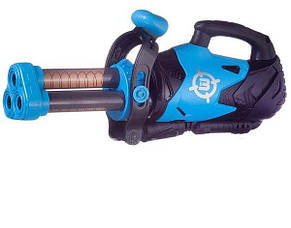 Дитячий іграшковий кулемет-бластер Power Popper Gun YG02P (стріляє м'якими кулями), фото 4