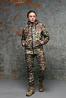Костюм 'Terra Hot' Мультикам Жіночий/Бафф та рукавички хакі в подарунок.Жіноча форма військова форма