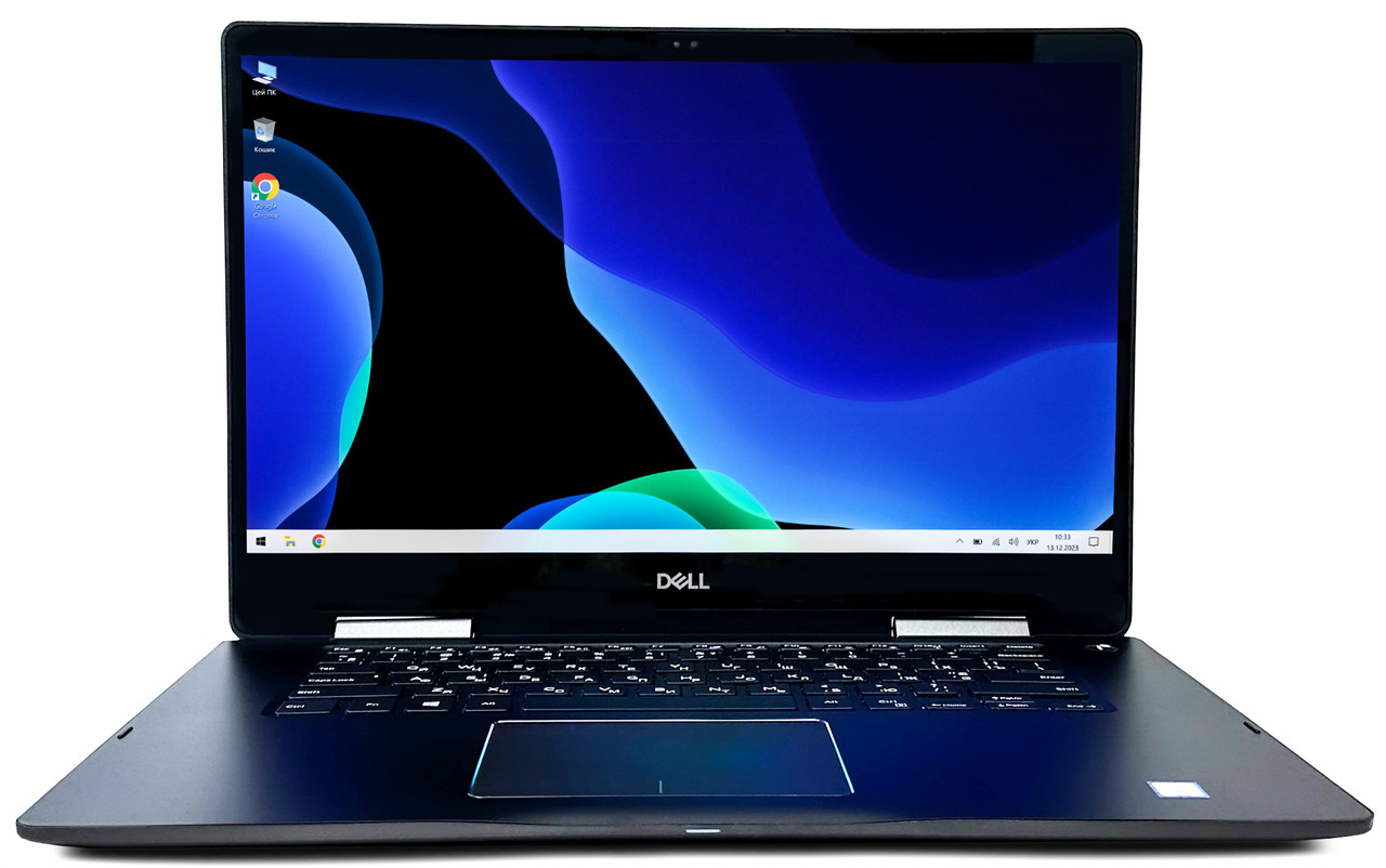 Ноутбук Dell Inspiron 7573: Core i7-8550U / RAM 16 ГБ / SSD 256 ГБ / GeForce MX130 / 15.6" UHD 4K, Multitouch