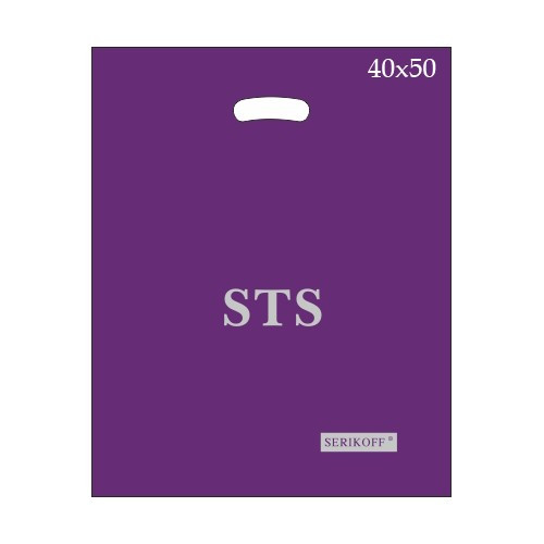 Пакет Serikoff STS фіолетовий 40х50 см (25шт), фото 1