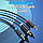 Кабель Vention 3.5MM Male to 2-Male RCA Adapter Cable 1M Black (BCLBF), фото 3