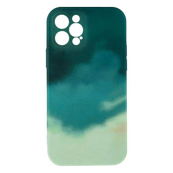 Чохол Figura with Frame для iPhone 12 Pro Зелено-голубий