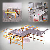 Форматно-розкроювальний верстат трансформер, деревооброблювальний верстат 3в1 Profinstrument WW-3, фото 2