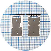 Тримач SIM карти та карти пам'яті Xiaomi Redmi 4X чорний 2 SIM(1 SIM + Micro SD)