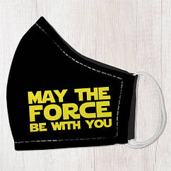 Маска захисна для обличчя, розмір L-XL May the force be with you
