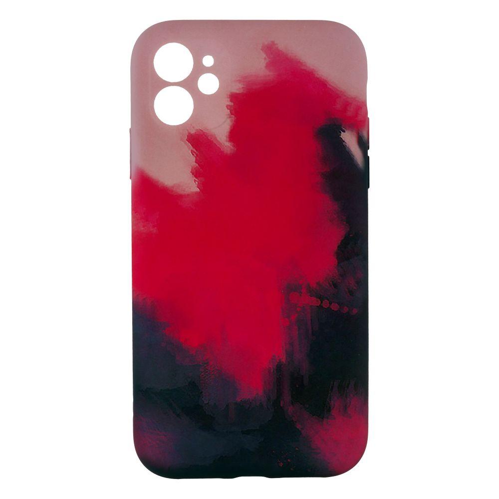 Чохол Figura with Frame для iPhone 11 Чорно-червоний