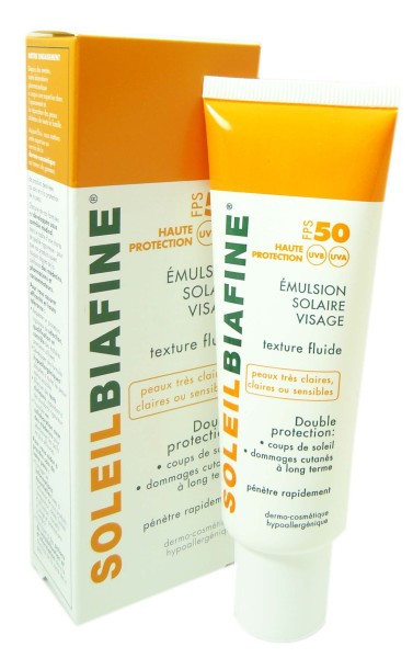 Биафин эмульсия (BIAFINE EMULSION VISAGE SPF 50 50ML ) -Солнцезащитная эмульсия для лица. Франция - фото 1 - id-p2048614084