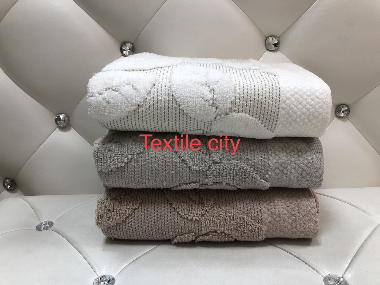 Рушники махрові для обличчя  та рук CESTEPE Premium Microcotton GUL-1 50*90 см-3 шт