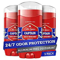 Гелевый дезодорант без алюминия Old Spice Aluminum Free Deodorant Captain (США)