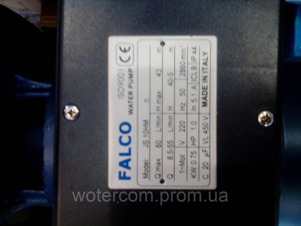 Поверхностный центробежный насос Falco JS10HM - фото 4 - id-p367642343