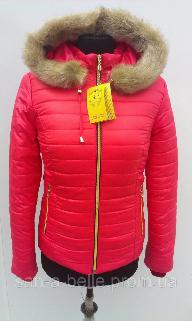 Куртка женская зимняя короткая. Модель Д3 - фото 5 - id-p367640562