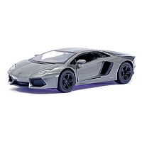 Автомодель легкова LAMBORGHINI AVENTADOR LP 700-4, 5" KT5355W, 1:38 (Сірий) ssmag.com.ua