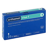 Витамины Ортомол Виталь Ф (Orthomol Vital F) бутылки/капсули 7 шт. - Германия ,большой срок годности