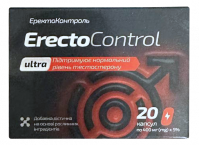 ERECTOCONTROL капсули для чоловіків. Офіційний сайт Еоектоконтроль
