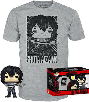 Funko Pop! My Hero Academia Shota Aizawa Фігурка + футболка Шота Айзава Моя геройська академія