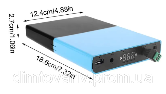 DIY Корпус Power Bank для ноутбука на 12 аккумуляторов 18650 DC12-24V с переходниками - фото 5 - id-p2048675485