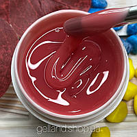 Камуфлирующий гель ТМ "Nails Luxury" Liquid red для наращивания, укрепления и ремонта ногтей. 30