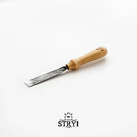 Стамеска відлога 20 мм STRYI Standard для художнього різьблення по дереву, інструмент по дереву