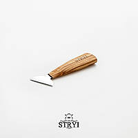 Нож-топорик 50мм STRYI Profi для резьбы по дереву, инструмент по дереву